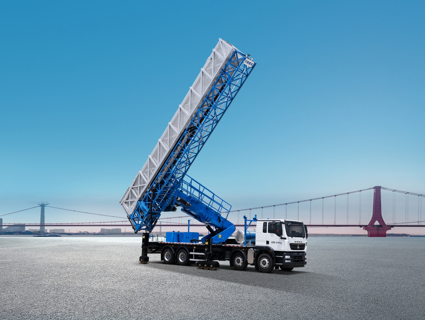 斜拉索专用款4桥20米桁架式桥梁检测车